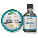 Weekend in Malibu Shaving Soap and Splash - by Stirling Soap Co. (Pre-Owned) Soap and Aftershave Bundle Murphy & McNeil Pre-Owned Shaving 