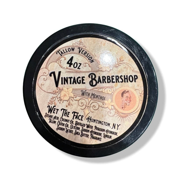 Vintage Barbershop Shaving Soap - by Wet The Face (Pre-Owned) Shaving Soap Murphy & McNeil Pre-Owned Shaving 