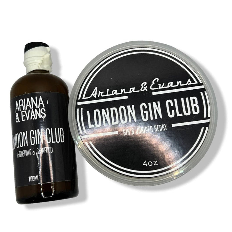 London Gin Club Shaving Soap (Goat Milk) and Splash - by Ariana & Evans (Pre-Owned) Shaving Soap Remembering Matt (120inna55) 