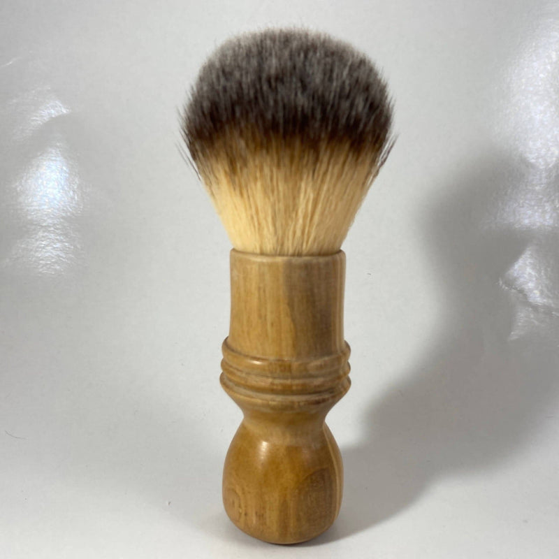 Hand Turned Wooden Shave Brush (22mm) with Plissoft Knot (Pre-Owned) Shaving Brush Murphy & McNeil Pre-Owned Shaving 