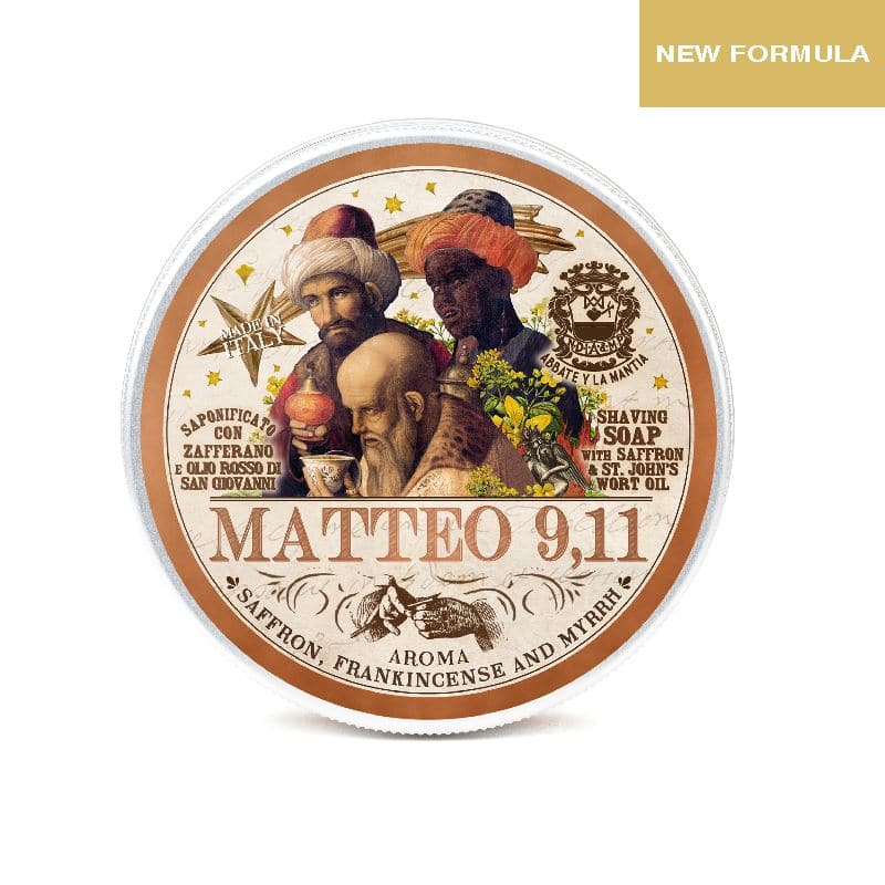 Matteo 9,11 Shaving Soap - by Abbate Y La Mantia Shaving Soap Murphy and McNeil Store 