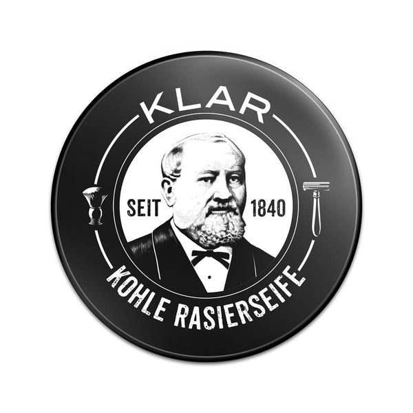Activated Charcoal Shaving Soap 3.9oz - by Klar Seifen Shaving Soap Murphy and McNeil Store 