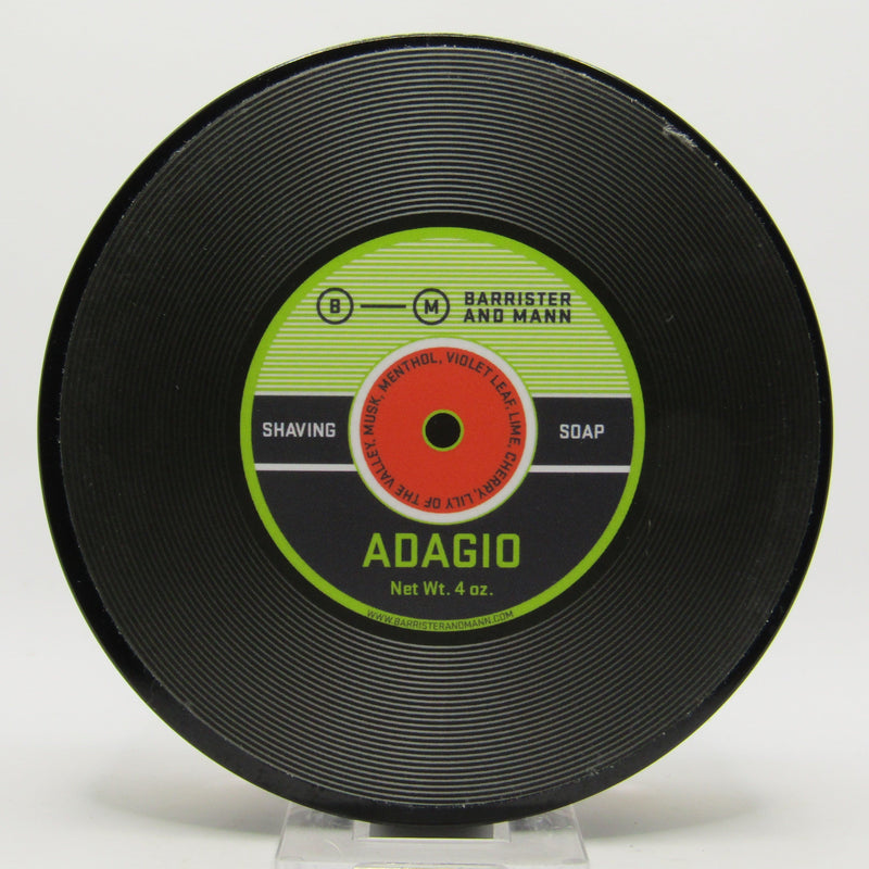 Adagio Shaving Soap - by Barrister and Mann (Pre-Owned) Shaving Soap Murphy & McNeil Pre-Owned Shaving 