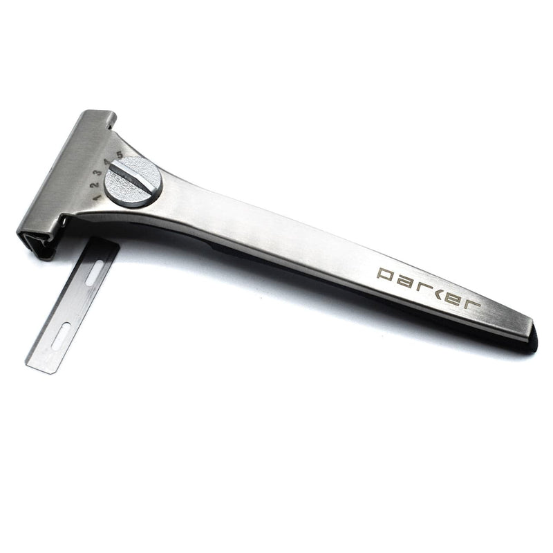 Adjustable Single-Edge Injector Safety Razor - by Parker Shaving Safety Razor Murphy and McNeil Store 