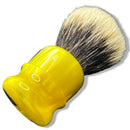 SE Medallion Yellow Chubby 3 Manchurian Badger Shaving Brush, (CH3, 29mm) - by Simpsons (Pre-Owned) Shaving Brush Murphy & McNeil Pre-Owned Shaving 