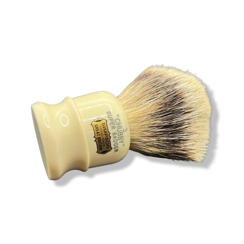 Chubby 3 CH3 Super Badger Shaving Brush, 29mm - by Simpsons (Pre-Owned) Shaving Brush Murphy & McNeil Pre-Owned Shaving 