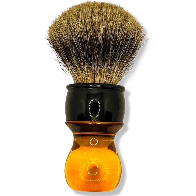 Amber and Black Best Badger Shaving Brush (26mm) - by Razor Emporium (Pre-Owned) Shaving Brush Murphy & McNeil Pre-Owned Shaving 