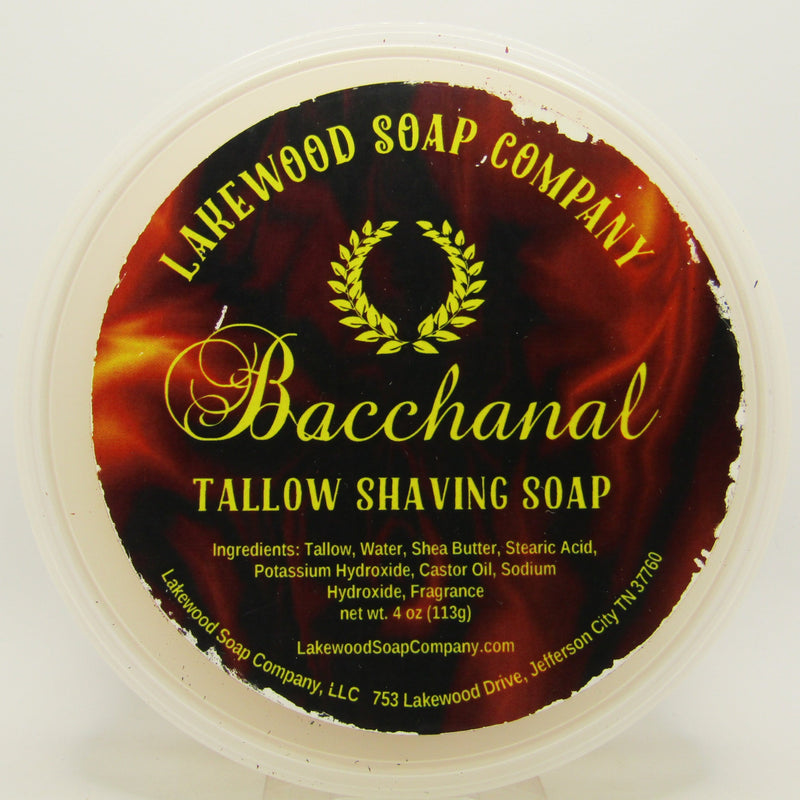 Bacchanal Shaving Soap - by Lakewood Soap Co (Pre-Owned) Shaving Soap Murphy & McNeil Pre-Owned Shaving 