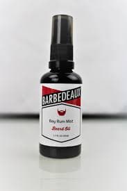 Barbedeaux Bay Rum Mist Beard Oil Beard Oil Murphy and McNeil Store 