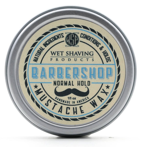 Barbershop Mustache Wax - by Wet Shaving Products Beard & Mustache Wax Murphy and McNeil Store 