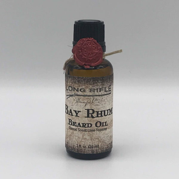 Bay Rhum Beard Oil - by Long Rifle Soap Co. Beard Oil Murphy and McNeil Store 