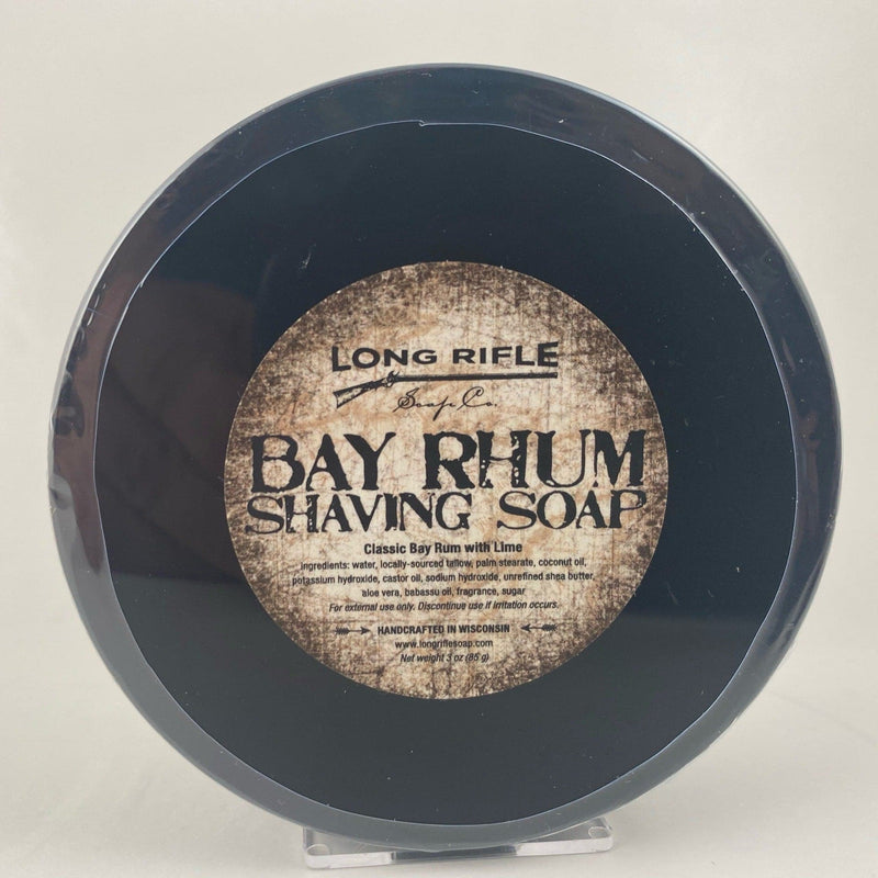 Bay Rhum Shaving Soap (3oz Jar) - by Long Rifle Soap Co. Shaving Soap Murphy and McNeil Store 