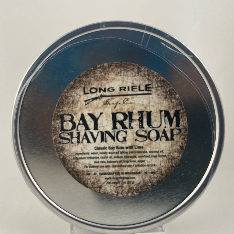 Bay Rhum Shaving Soap (3oz Puck) - by Long Rifle Soap Co. Shaving Soap Murphy and McNeil Store 