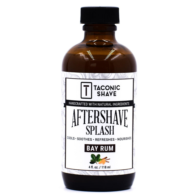 Bay Rum Botanical Aftershave Splash - by Taconic Shave (4oz) Aftershave Murphy and McNeil Store 