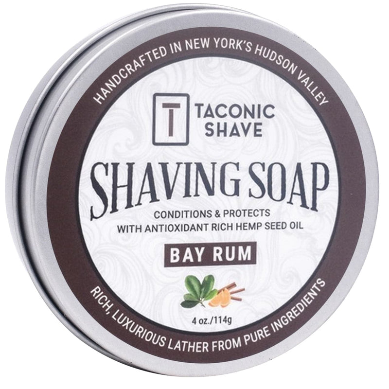 Bay Rum Shaving Soap - by Taconic Shave (4oz) Shaving Soap Murphy and McNeil Store 