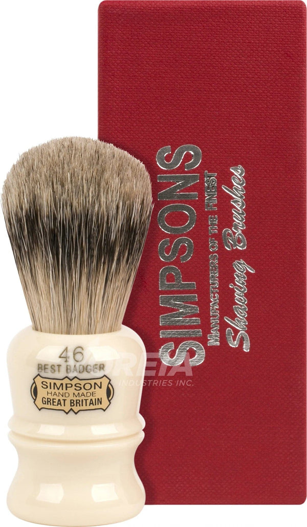 Berkeley 46 (Best Badger) Shaving Brush - by Simpsons Shaving Brush Murphy and McNeil Store 