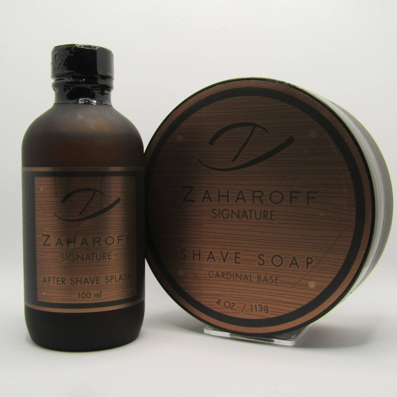 Zaharoff Signature Shaving Soap and Splash - by Gentleman's Nod (Pre-Owned) Soap and Aftershave Bundle Murphy & McNeil Pre-Owned Shaving 
