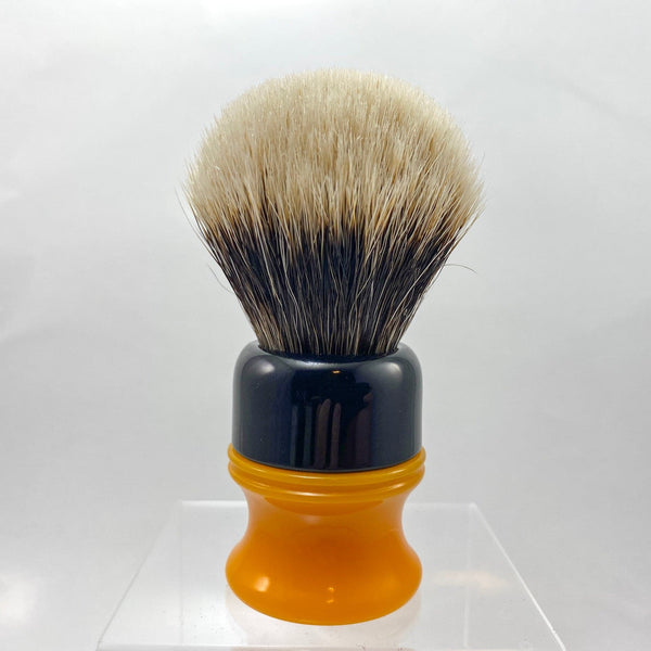 Black Butterscotch Shaving Brush with 20mm SHD Gealousy Bulb Knot - by AP Shave Co. Shaving Brush Murphy and McNeil Store 