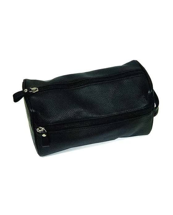 Black Pebble Leather Dopp Bag - by Purebadger Cases and Dopp Bags Murphy and McNeil Store 