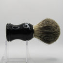 Black Shaving Brush w/20mm Pure Badger Knot - by Detroit Grooming Co (Pre-Owned) Shaving Brush Murphy & McNeil Pre-Owned Shaving 