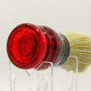 Boar Shaving Brush (Red & Black 10777) - by Omega (Pre-Owned) Shaving Brush Murphy & McNeil Pre-Owned Shaving 