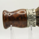 Briar & Pewter Shaving Brush (26mm Manchurian) - by Saponificio Varesino (Pre-Owned) Shaving Brush Murphy & McNeil Pre-Owned Shaving 