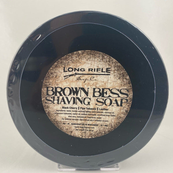 Brown Bess Shaving Soap (3oz Jar) - by Long Rifle Soap Co. Shaving Soap Murphy and McNeil Store 