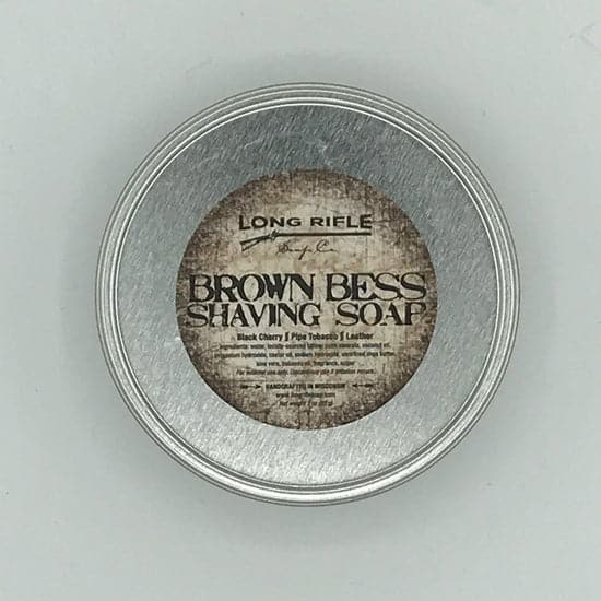 Brown Bess Shaving Soap (3oz Puck) - by Long Rifle Soap Co. Shaving Soap Murphy and McNeil Store 