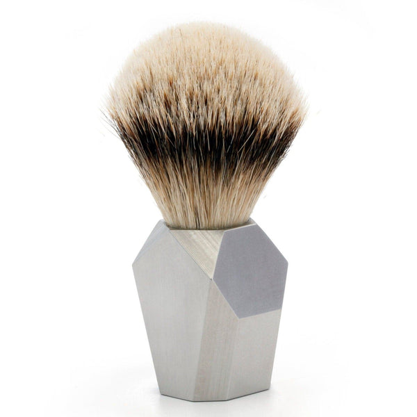 Deco Stainless Shaving Brush - by Rex Supply Co. Shaving Brush Murphy and McNeil Store 