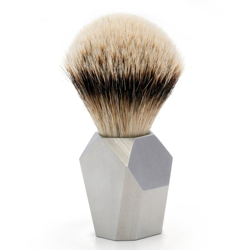 Deco Stainless Shaving Brush - by Rex Supply Co. Shaving Brush Murphy and McNeil Store 