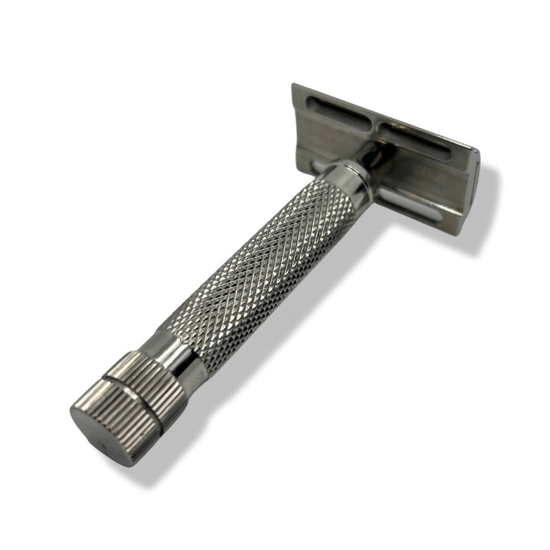 Game Changer 0.68P Stainless Steel Safety Razor with HD Handle - by Razorock (Pre-Owned) Safety Razor Murphy & McNeil Pre-Owned Shaving 