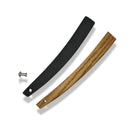 Hart Scales (6/8 or 7/8 Razor) - Black and Wood Combo (Pre-Owned) Straight Razor Murphy & McNeil Pre-Owned Shaving 