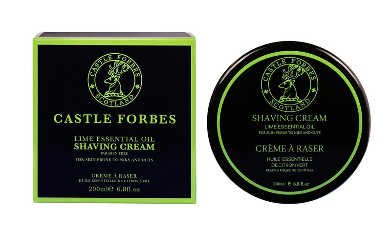 Castle Forbes Lime Essential Oil Shaving Cream (6.8oz) Shaving Cream Murphy and McNeil Store 