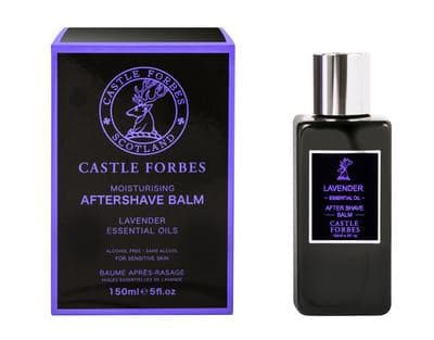 Castle Forbes Lavender Essential Oil Aftershave Balm (5oz) Aftershave Balm Murphy and McNeil Store 