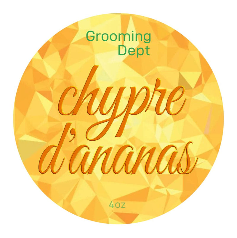 Chypre D'Ananas Shaving Soap (Kairos) - by Grooming Dept Shaving Soap Murphy and McNeil Store 