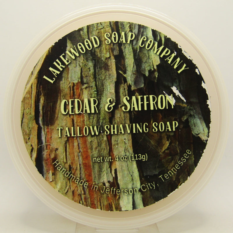 Cedar & Saffron Shaving Soap - by Lakewood Soap Co (Pre-Owned) Shaving Soap Murphy & McNeil Pre-Owned Shaving 