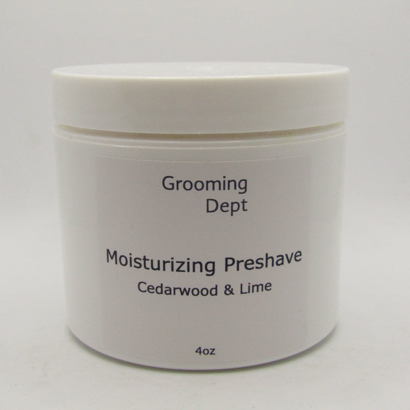 Cedarwood & Lime Moisturizing Pre-Shave - by Grooming Dept (Pre-Owned) Pre-Shave Murphy & McNeil Pre-Owned Shaving 