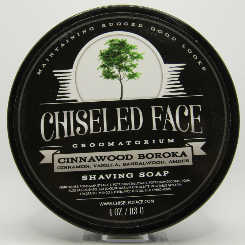 Cinnawood Boroka Shaving Soap - by Chiseled Face (Pre-Owned) Shaving Soap Murphy & McNeil Pre-Owned Shaving 