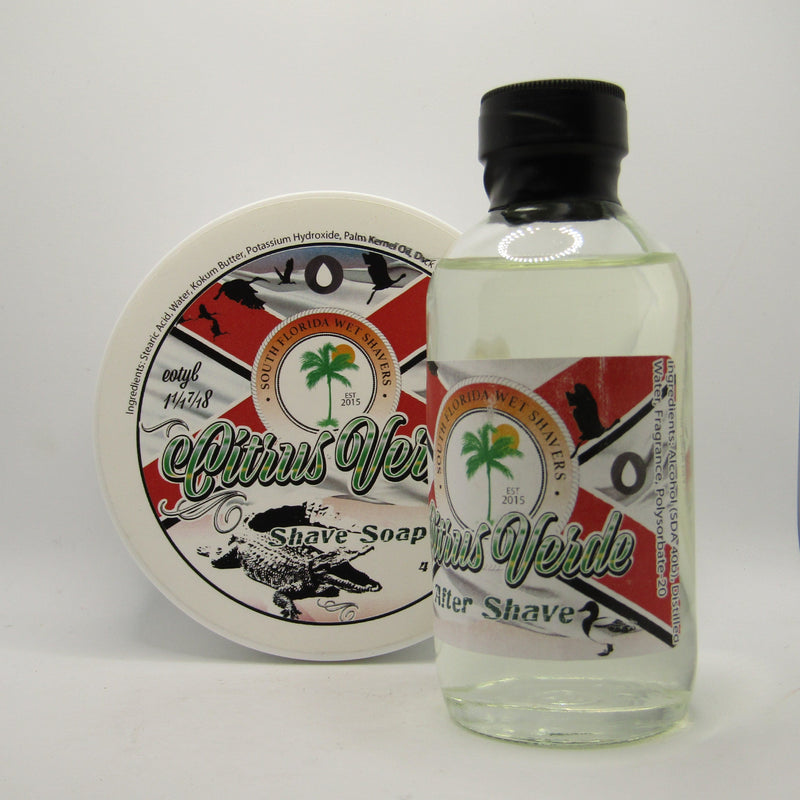 SFWS Citrus Verde Shaving Soap and Splash - by Chicago Grooming Co. (Pre-Owned) Soap and Aftershave Bundle Murphy & McNeil Pre-Owned Shaving 