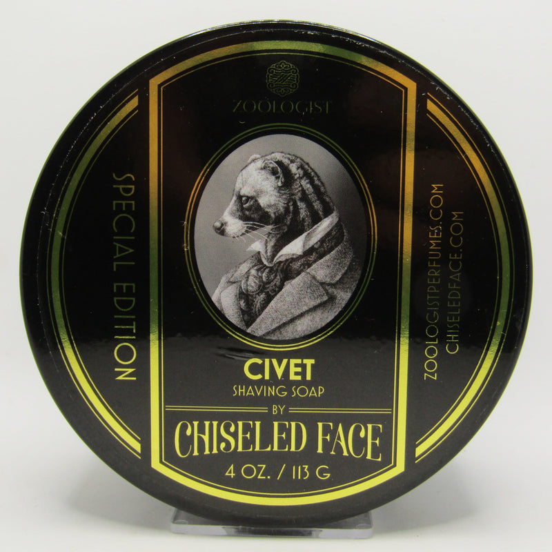 Civet Shaving Soap - by Chiseled Face and Zoologist Perfumes (Pre-Owned) Shaving Soap Murphy & McNeil Pre-Owned Shaving 
