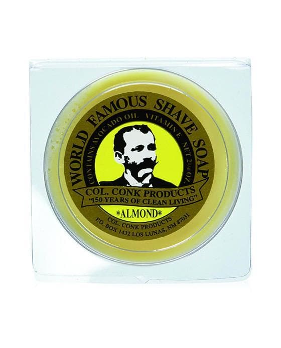 Colonel Conk Almond Glycerin Shave Soap (2.25oz) Shaving Soap Murphy and McNeil Store 