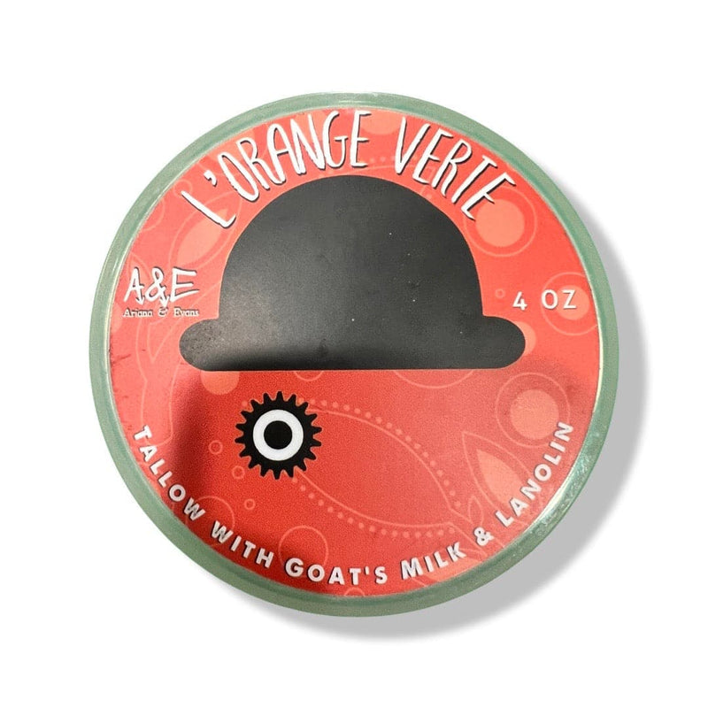 L'Orange Verte Shaving Soap (Goat Milk & Lanolin Base) - by Ariana & Evans (Pre-Owned) Shaving Soap Murphy & McNeil Pre-Owned Shaving 