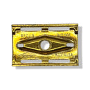 Fat Tech Gold Tone Safety Razor (1946-1950) with Case - by Gillette (Vintage Pre-Owned) Safety Razor Murphy & McNeil Pre-Owned Shaving 