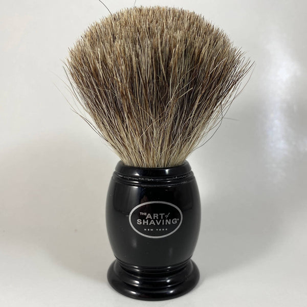 Pure Badger (Black) Shaving Brush - by Art of Shaving (Pre-Owned) Shaving Brush Murphy & McNeil Pre-Owned Shaving 
