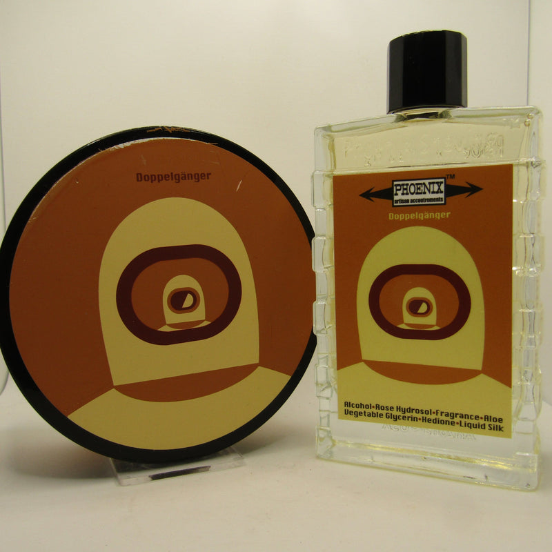 Doppelganger Orange (CK-6) Shaving Soap and Splash - by Phoenix Artisan Accoutrements (Pre-Owned) Soap and Aftershave Bundle Murphy & McNeil Pre-Owned Shaving 