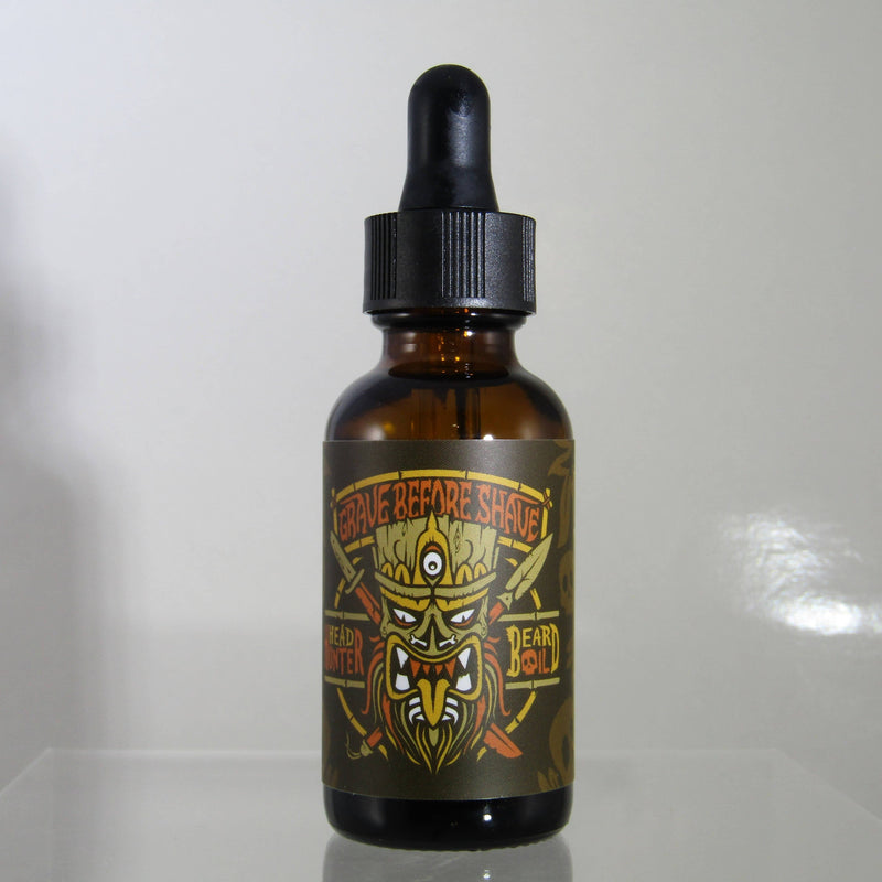 Head Hunter Beard Oil - by Grave Before Shave (Pre-Owned) Beard Oil Murphy & McNeil Pre-Owned Shaving 