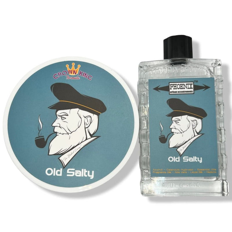 Old Salty Shaving Soap (CK-6) and Splash - by Phoenix Artisan Accoutrements (Pre-Owned) Shaving Soap Murphy & McNeil Pre-Owned Shaving 