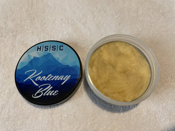 HSSC Kootenay Blue (Used) Shaving Soap Midwest Shaver 