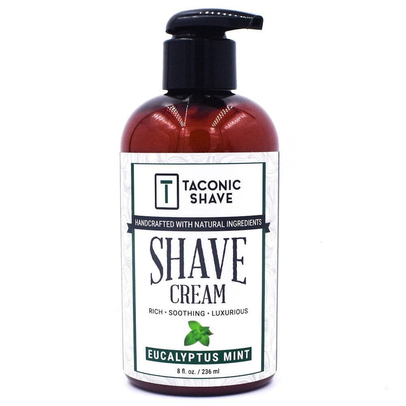 Eucalyptus Shave Cream - by Taconic Shave (8oz Pump) Shaving Cream Murphy and McNeil Store 