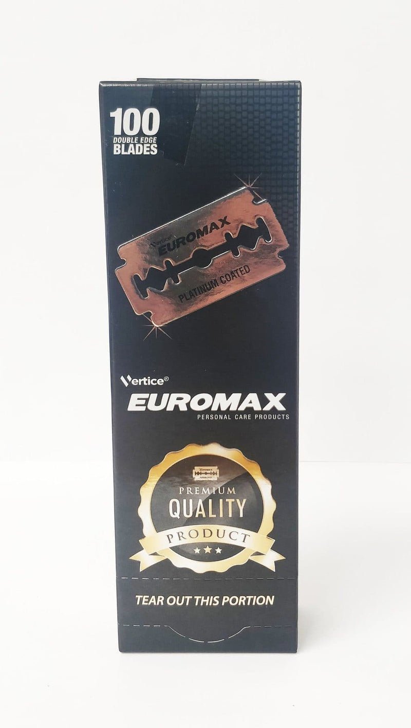 Euromax Double-Edge Razor Blades (100 Count) Razor Blades Murphy and McNeil Store 